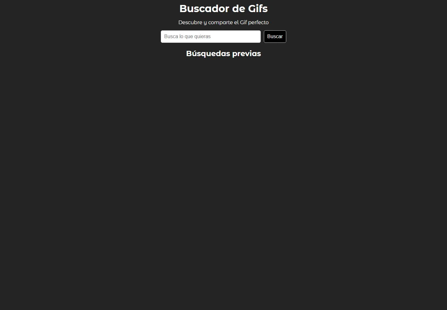 Buscador de GIFs